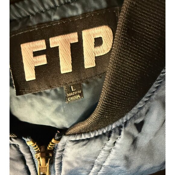 !FTP* F The Population God Bless America Vest Hypebeast Hype Mens L FTP - Picture 4 of 6